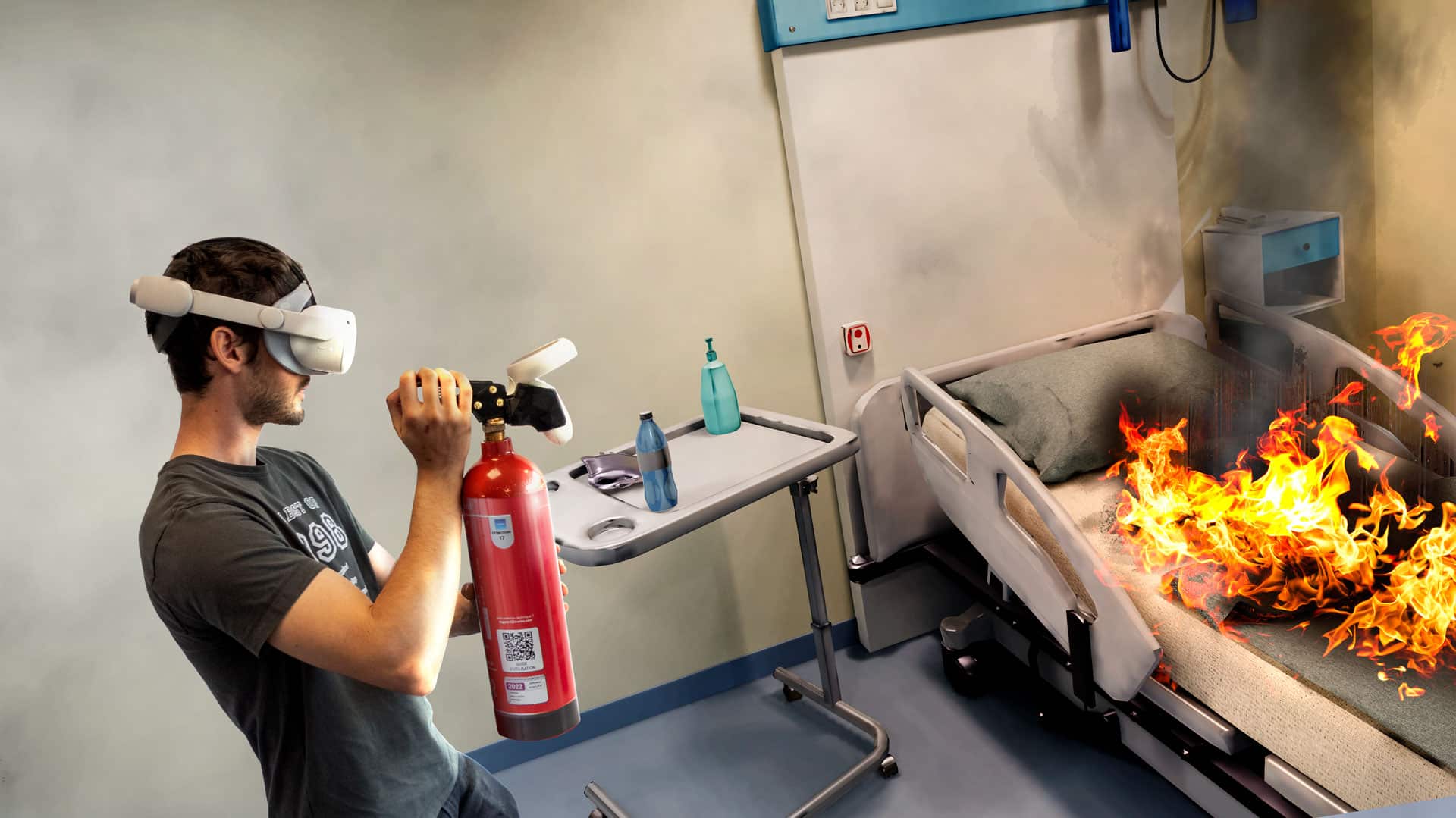 irwino formation incendie realite virtuelle hopital erp type u j