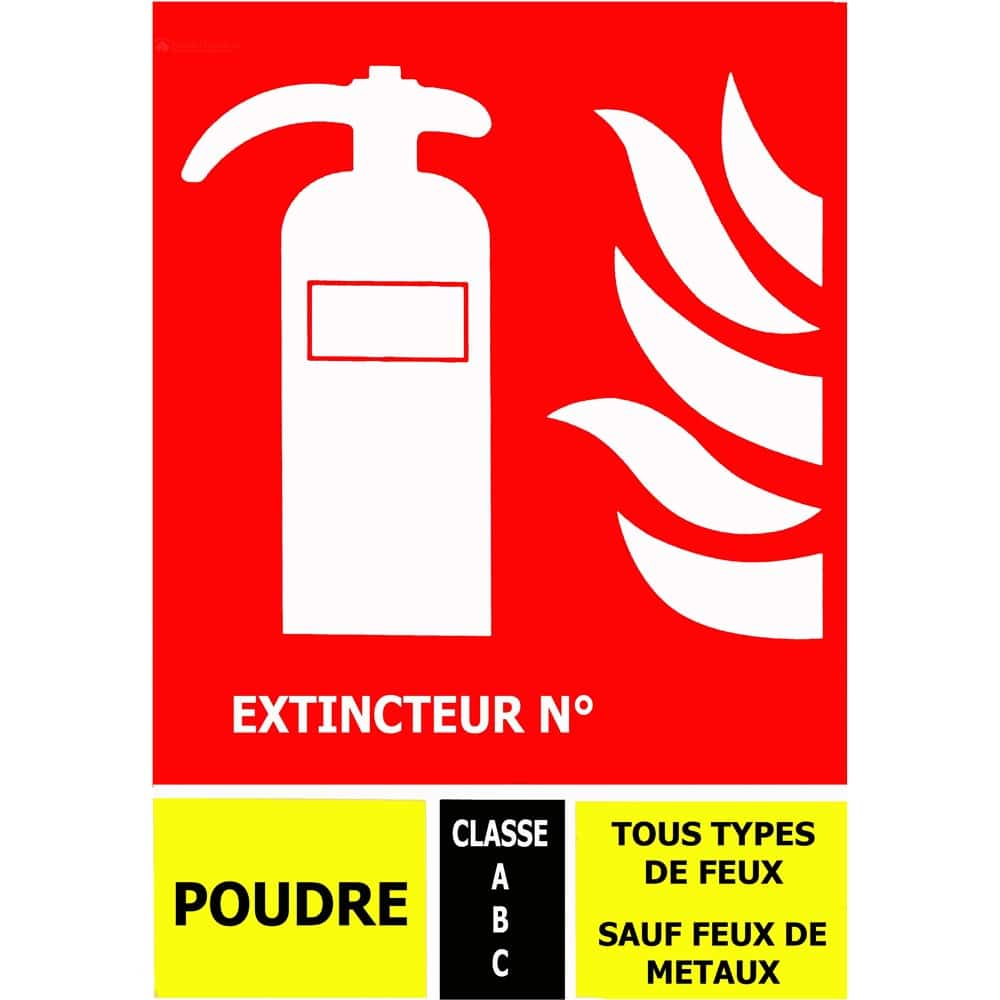 Extincteur poudre