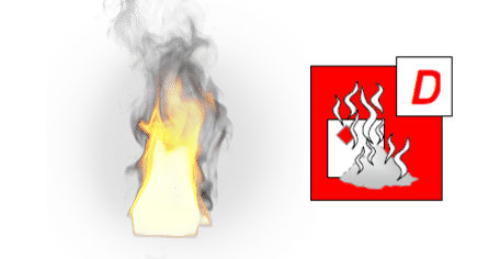 Feu intermédiaire de métal (Type D)